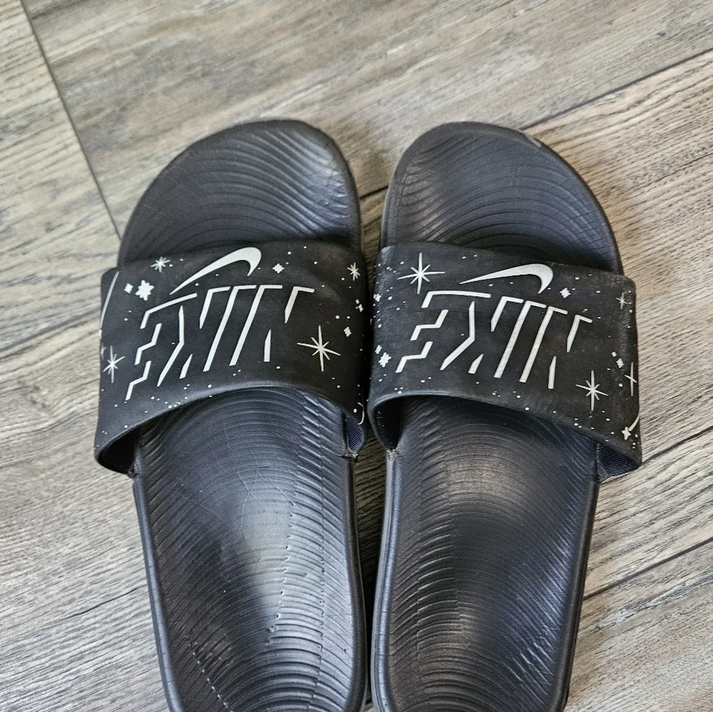 Nike Black Slide Sandals
